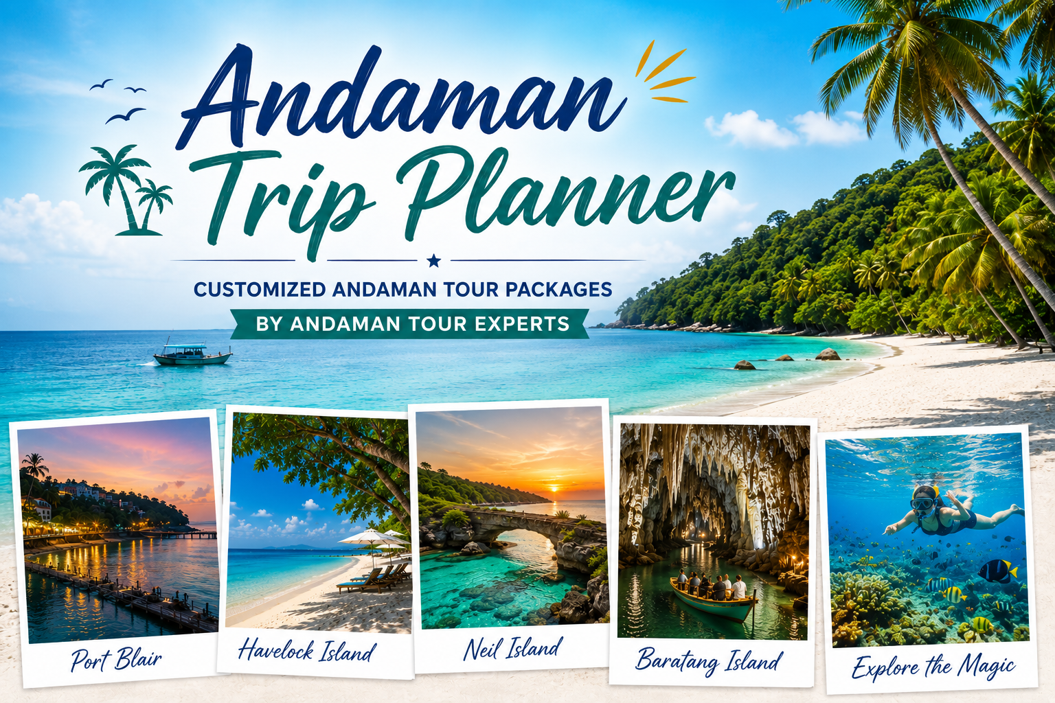 Andaman Trip Planner | Customized Andaman Tour Packages by Andaman Tour Experts