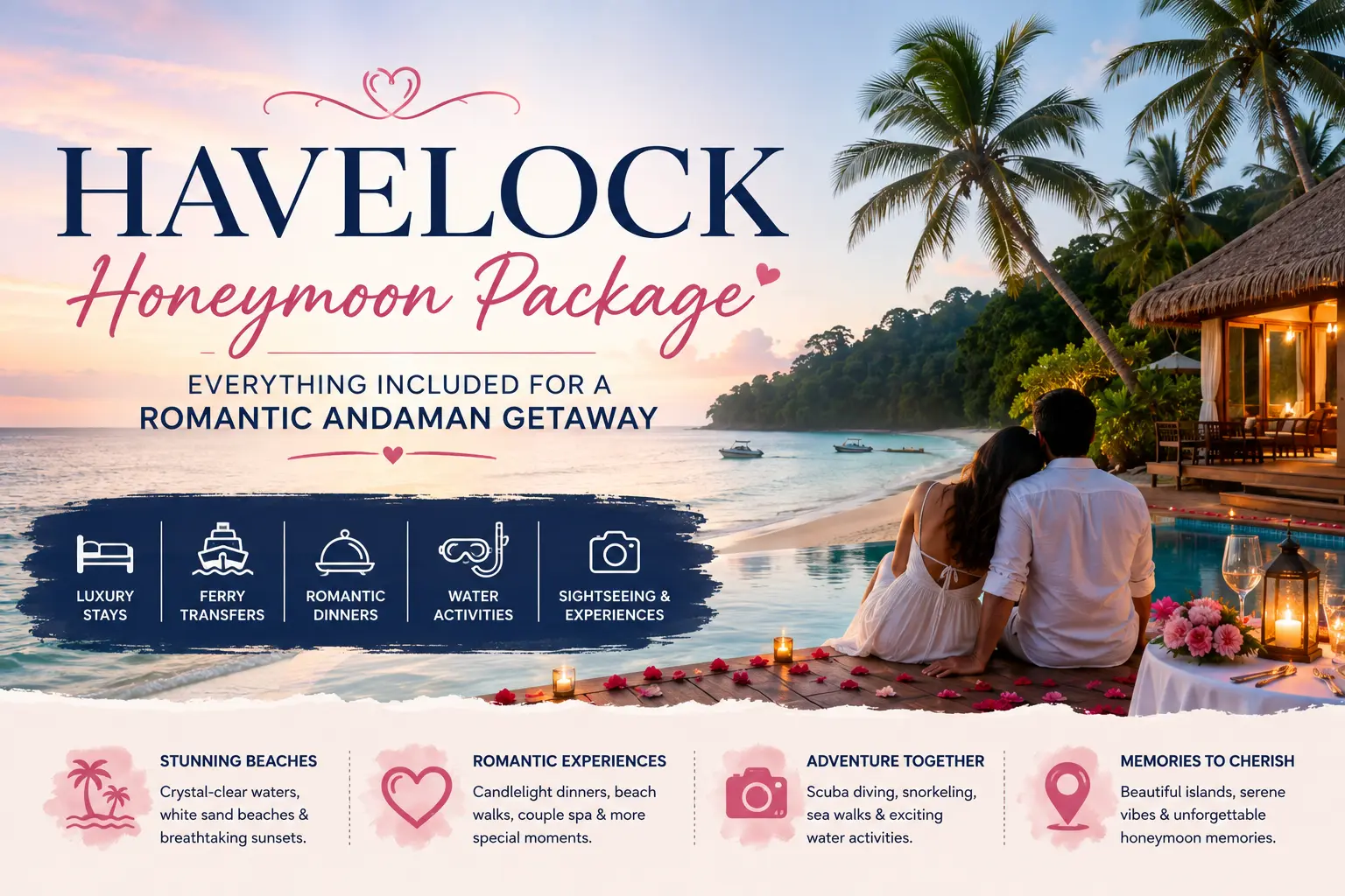 Havelock Honeymoon Package: Everything Included for a Romantic Andaman Getaway