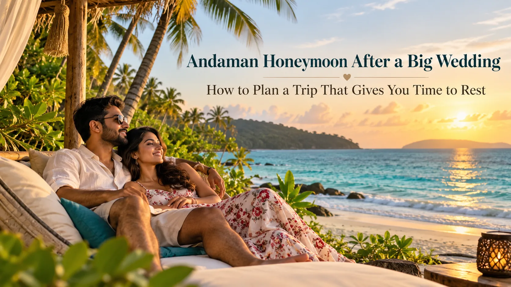 Andaman Honeymoon After a Big Wedding: How to Plan a Trip That Gives You Time to Rest