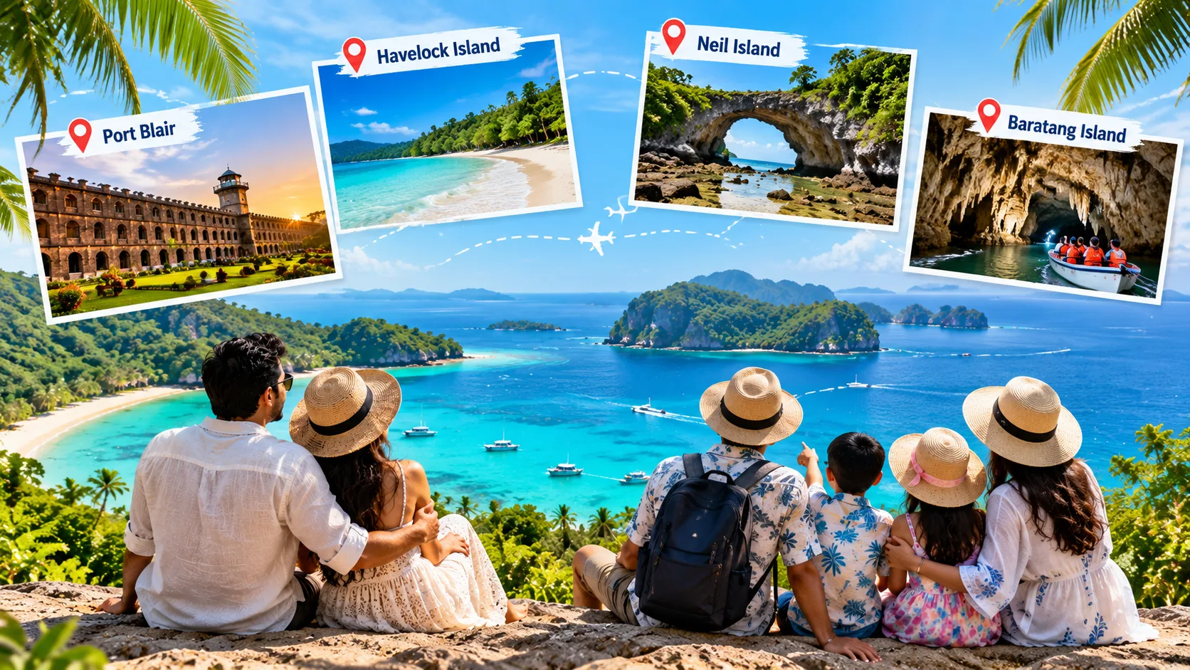 Andaman Tour Packages Including Baratang Island: Explore Beaches, Islands and Limestone Caves
